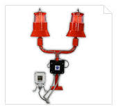 Lampu Menara Kembar double